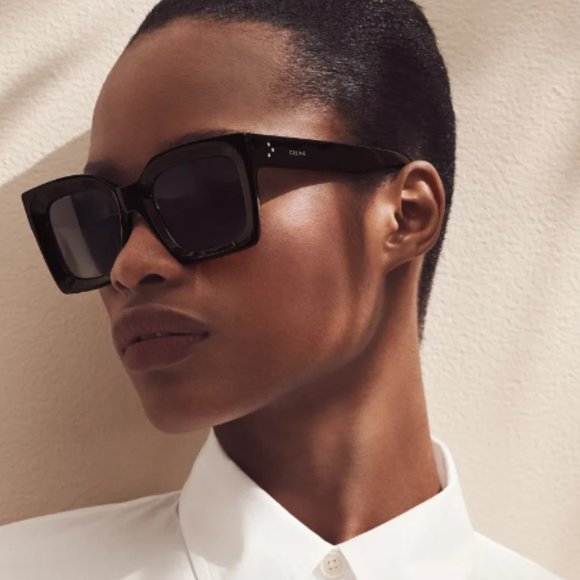 Celine Accessories - Celine Rectangle Acetate Sunglasses